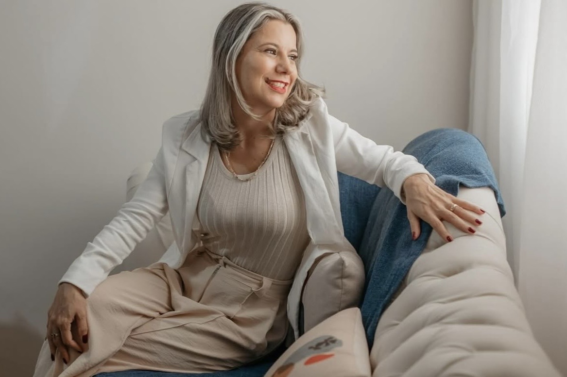 Kelly Rissi no consultório